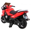 Motocykl  závodník červený