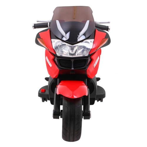 Motocykl  závodník červený
