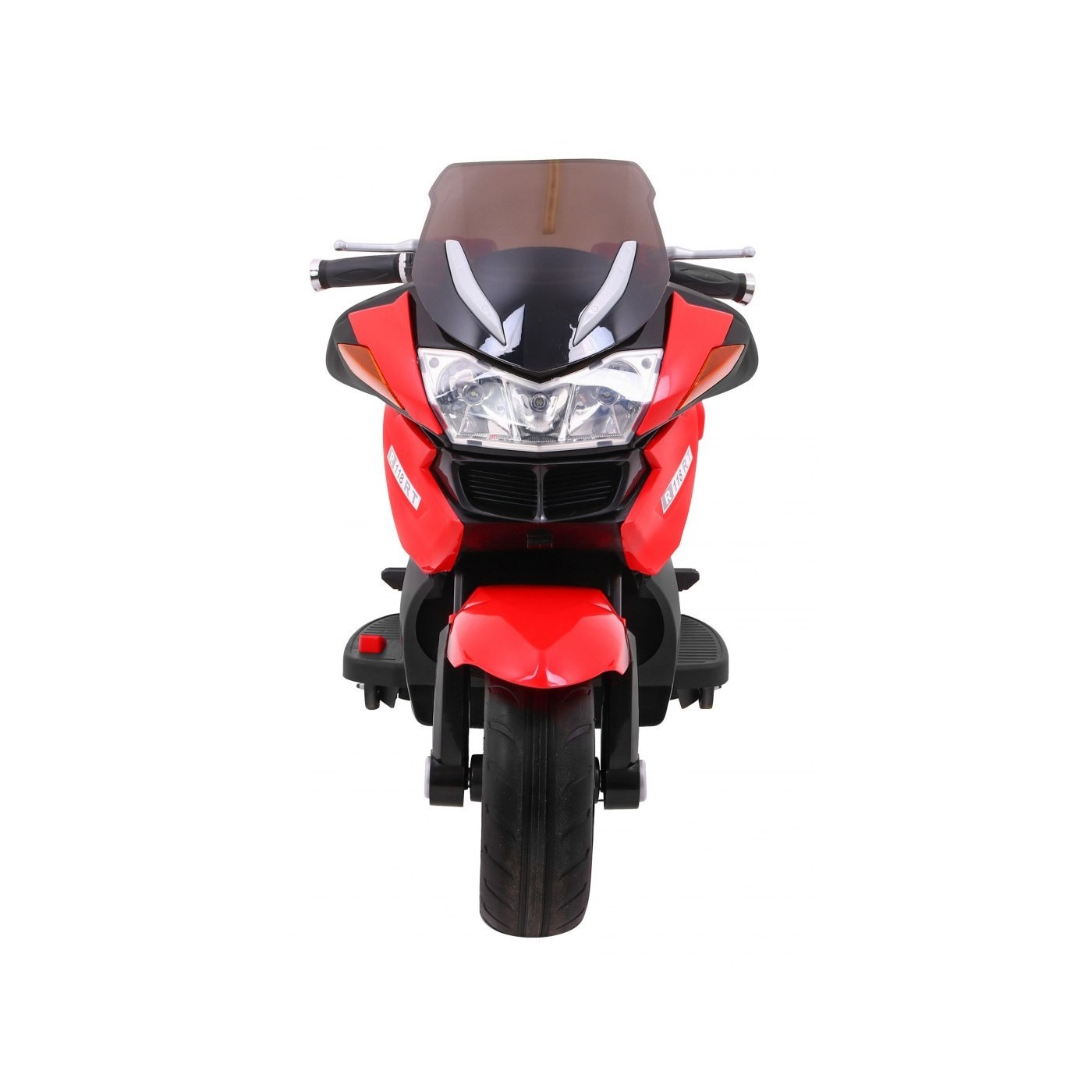 Motocykl  závodník červený