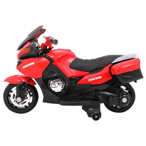 Motocykl  závodník červený