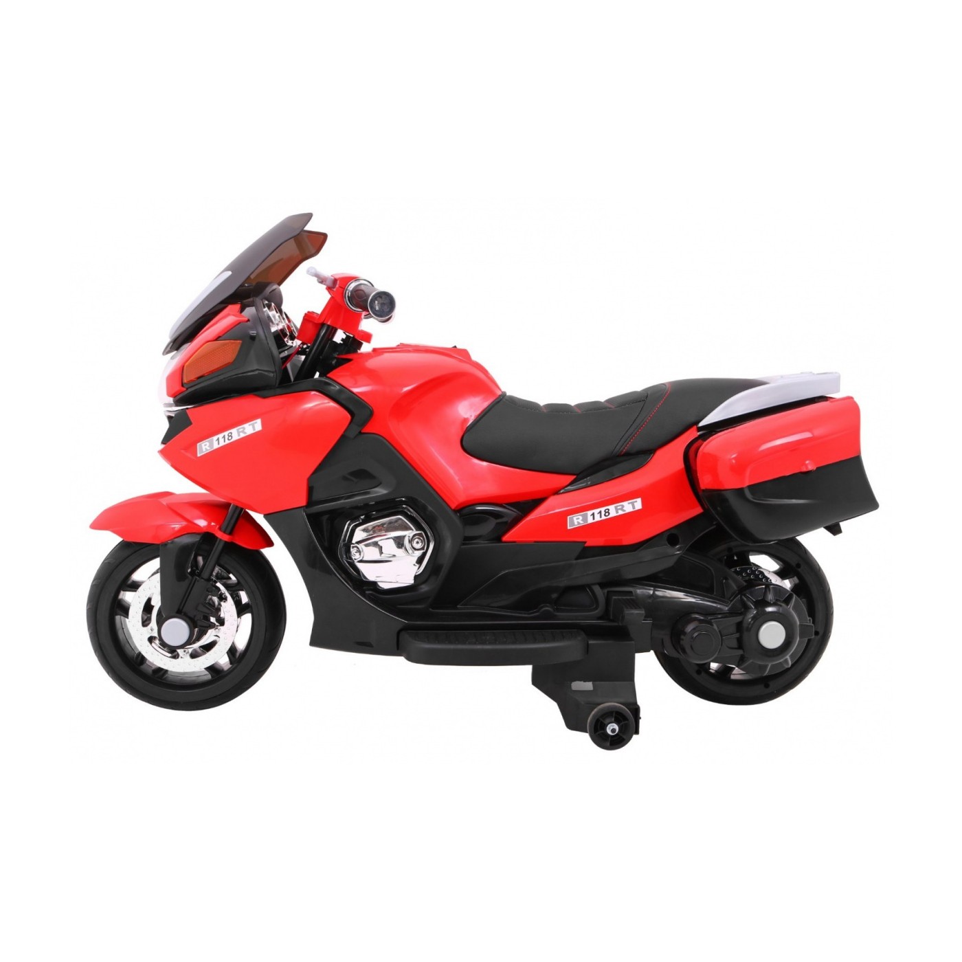 Motocykl  závodník červený