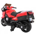 Motocykl  závodník červený