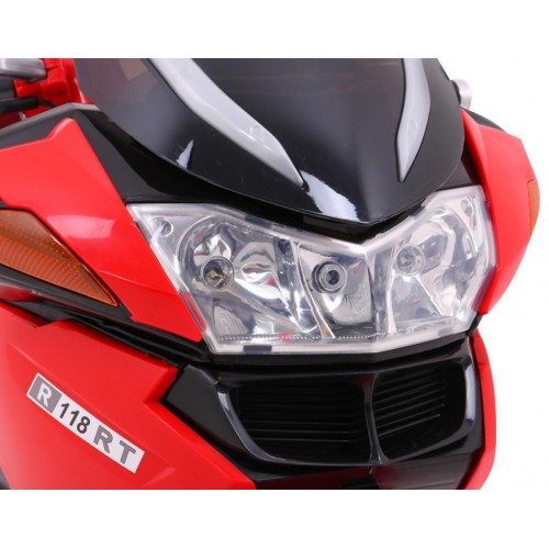 Motocykl  závodník červený