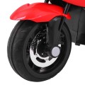 Motocykl  závodník červený
