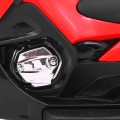 Motocykl  závodník červený