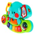 Interaktivní Elephant Mini Piano Kids 6m Hudební hračka Chrastítka