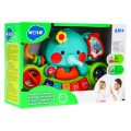 Interaktivní Elephant Mini Piano Kids 6m Hudební hračka Chrastítka