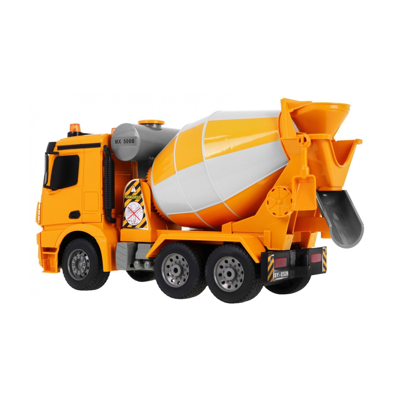 Mercedes-Benz Arocs Dětská míchačka betonu 6+ Dálkové ovládání Model 1:20 Zvuky Světla