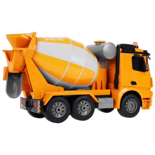 Mercedes-Benz Arocs Dětská míchačka betonu 6+ Dálkové ovládání Model 1:20 Zvuky Světla