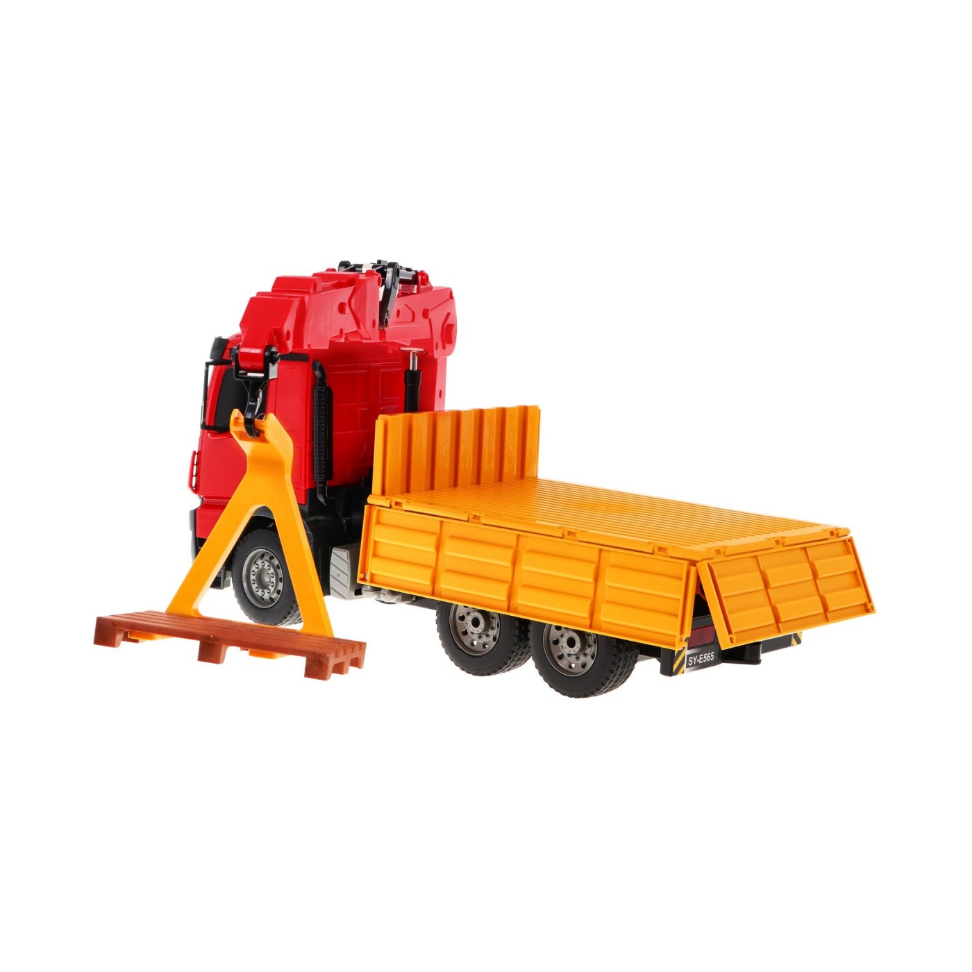 Dětský jeřáb Truck HDS 6+ Mercedes-Benz Arocs Dálkové ovládání 1:20 Pohyblivé díly