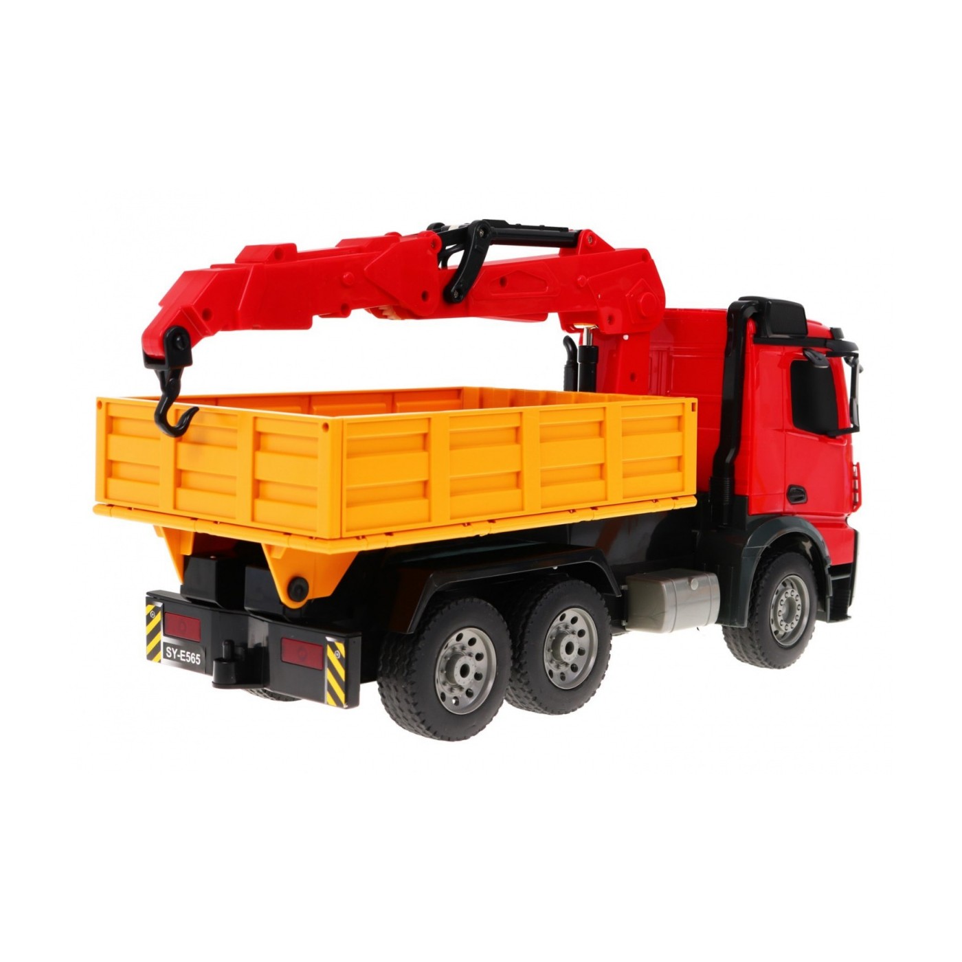 Dětský jeřáb Truck HDS 6+ Mercedes-Benz Arocs Dálkové ovládání 1:20 Pohyblivé díly
