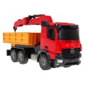 Dětský jeřáb Truck HDS 6+ Mercedes-Benz Arocs Dálkové ovládání 1:20 Pohyblivé díly
