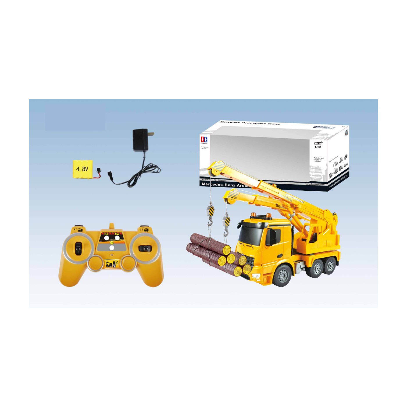 Autíčko R/C Mercedes-Benz Arocs 2.4G HDS Double E