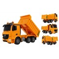 Sklápěč Mercedes-Benz Arocs pro děti 6+ dálkové ovládání model 1:20 Zvuky Světla