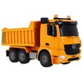 Sklápěč Mercedes-Benz Arocs pro děti 6+ dálkové ovládání model 1:20 Zvuky Světla