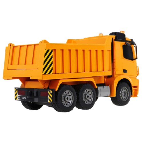 Sklápěč Mercedes-Benz Arocs pro děti 6+ dálkové ovládání model 1:20 Zvuky Světla