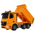 Sklápěč Mercedes-Benz Arocs pro děti 6+ dálkové ovládání model 1:20 Zvuky Světla