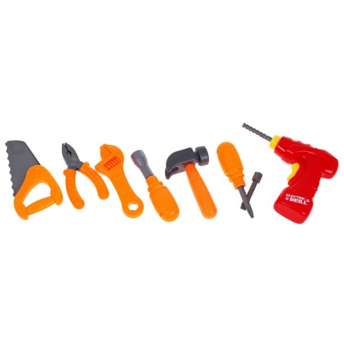 Dílna s motorem pro děti 3+ Světla + Nářadí + Příslušenství + DIY stůl