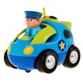 Dálkové ovládání Dětské policejní auto 3+ Dálkové ovládání Volant Policejní figurka Zvuky Světla