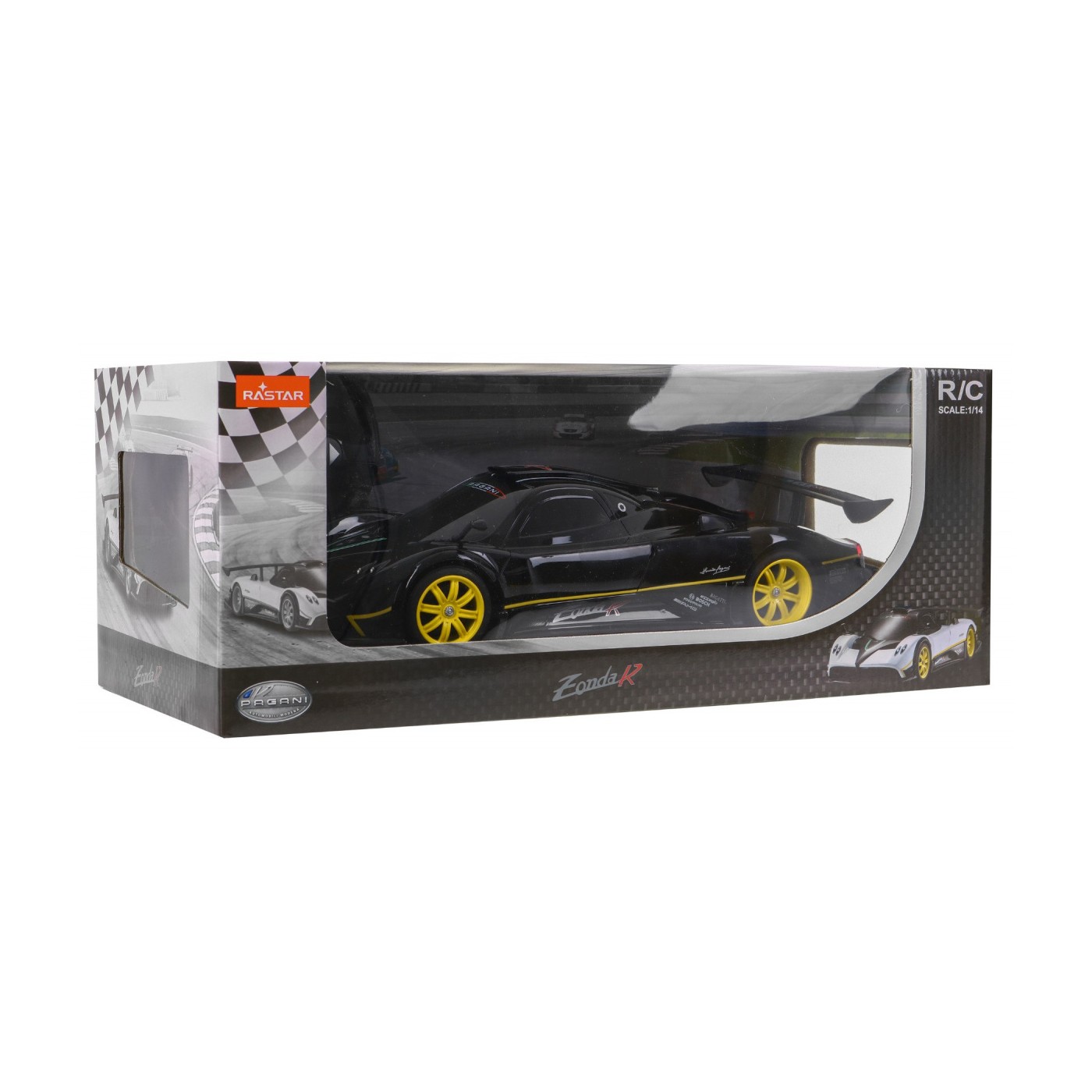 Autíčko R C Pagani Zonda černý 1 14 RASTAR