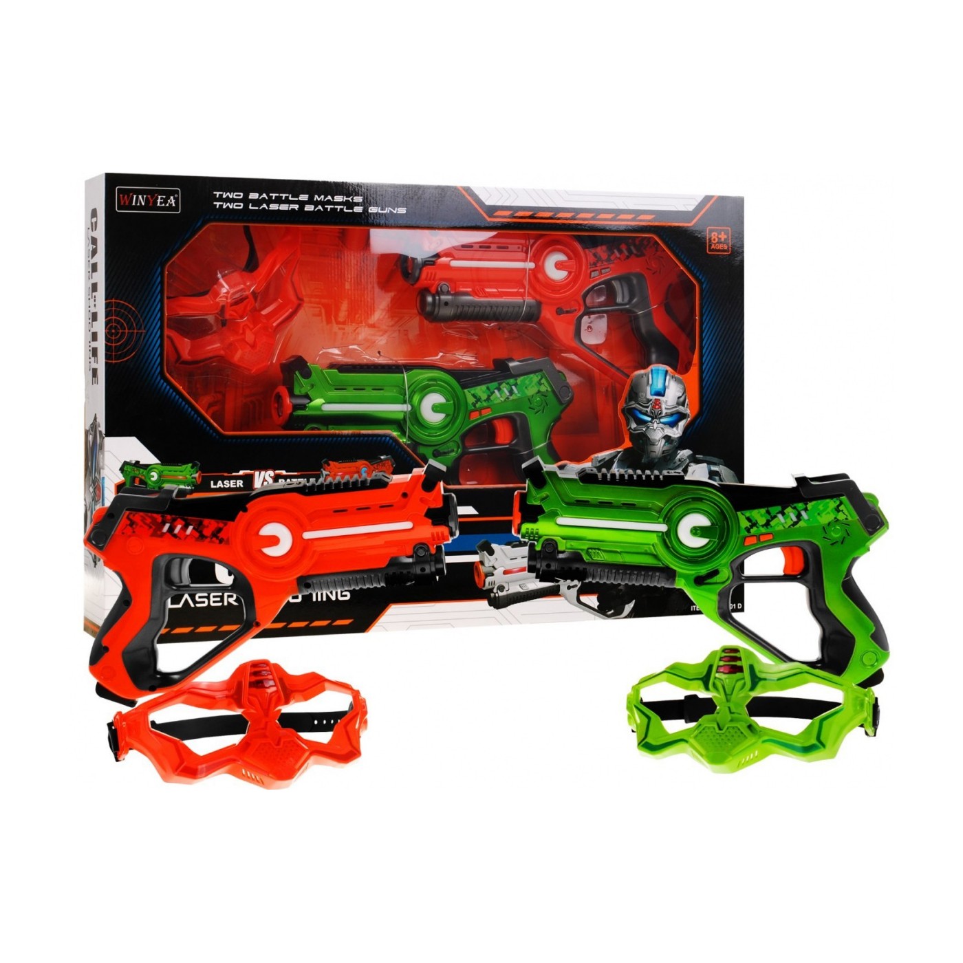 Laserové zbraně Call of Life Laser Tag Barevné