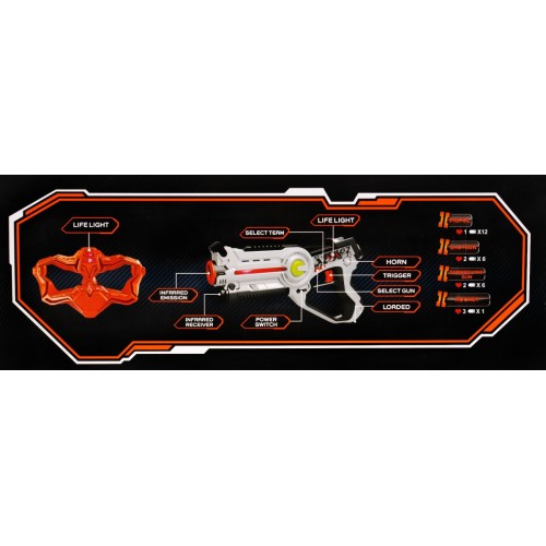 Laserové zbraně Call of Life Laser Tag Barevné
