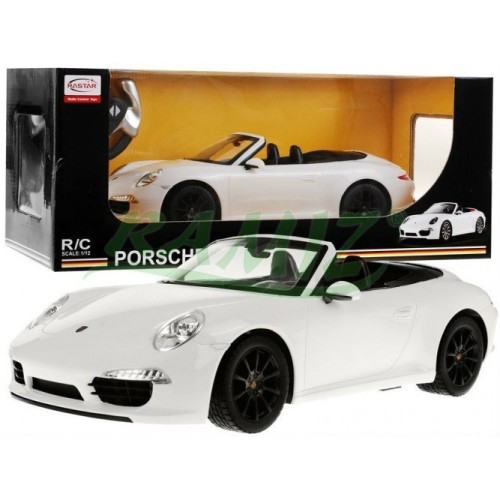 Autíčko R C Porsche 911 autorera S bílá 1 12 RASTAR