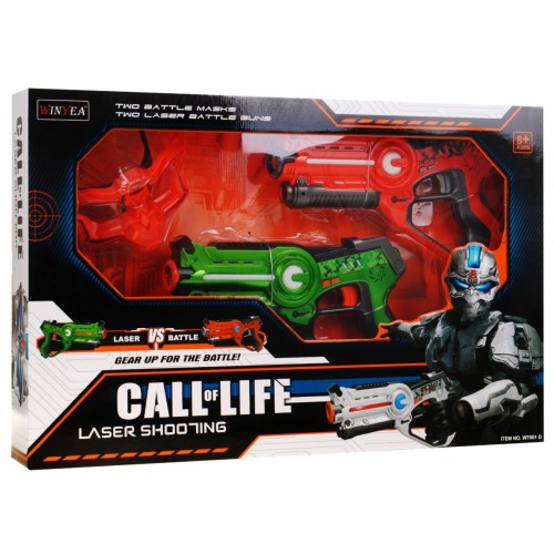Laserové zbraně Call of Life Laser Tag Barevné
