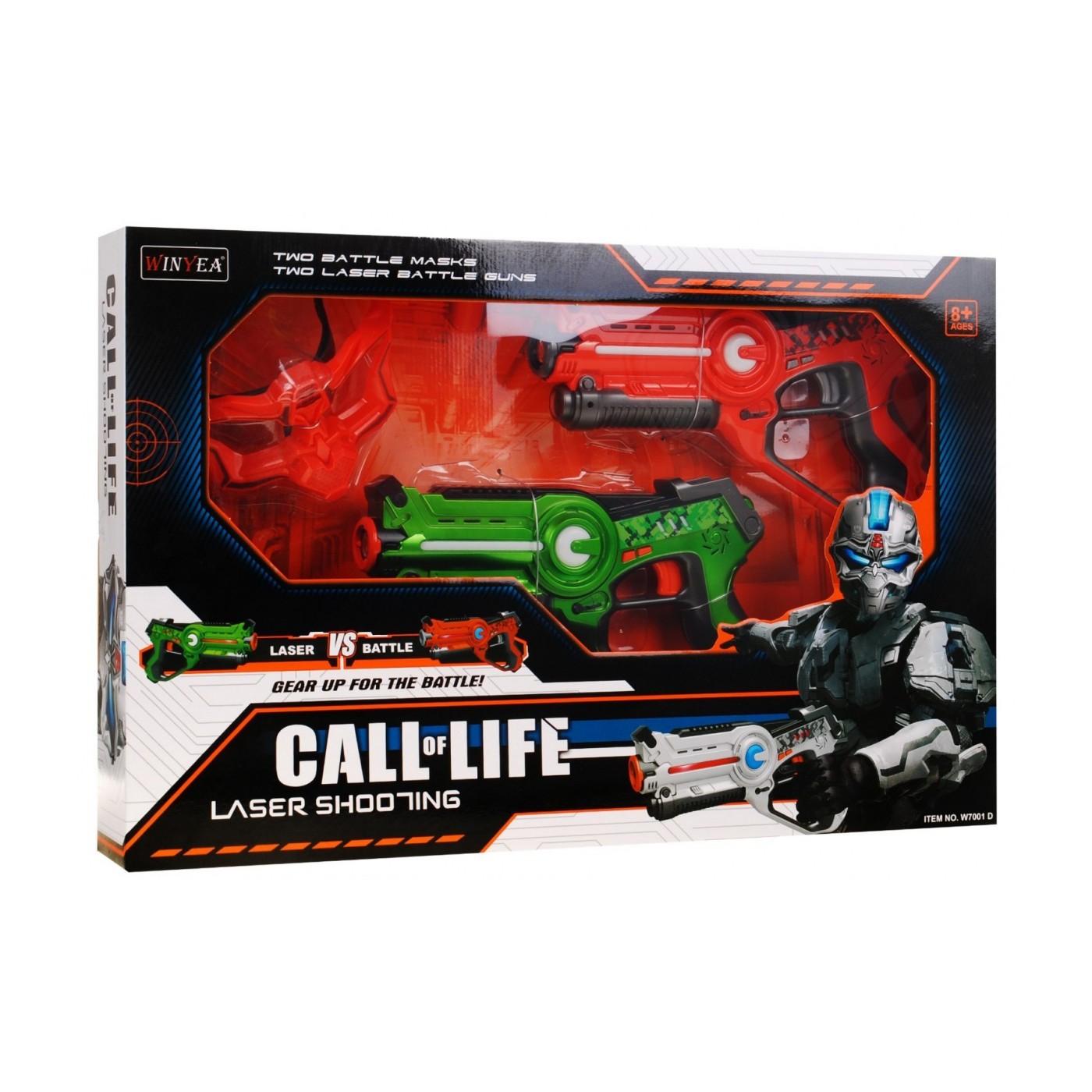 Laserové zbraně Call of Life Laser Tag Barevné