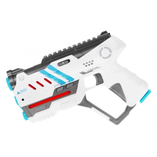 Laserové zbraně LASER TAG bílá + vesty