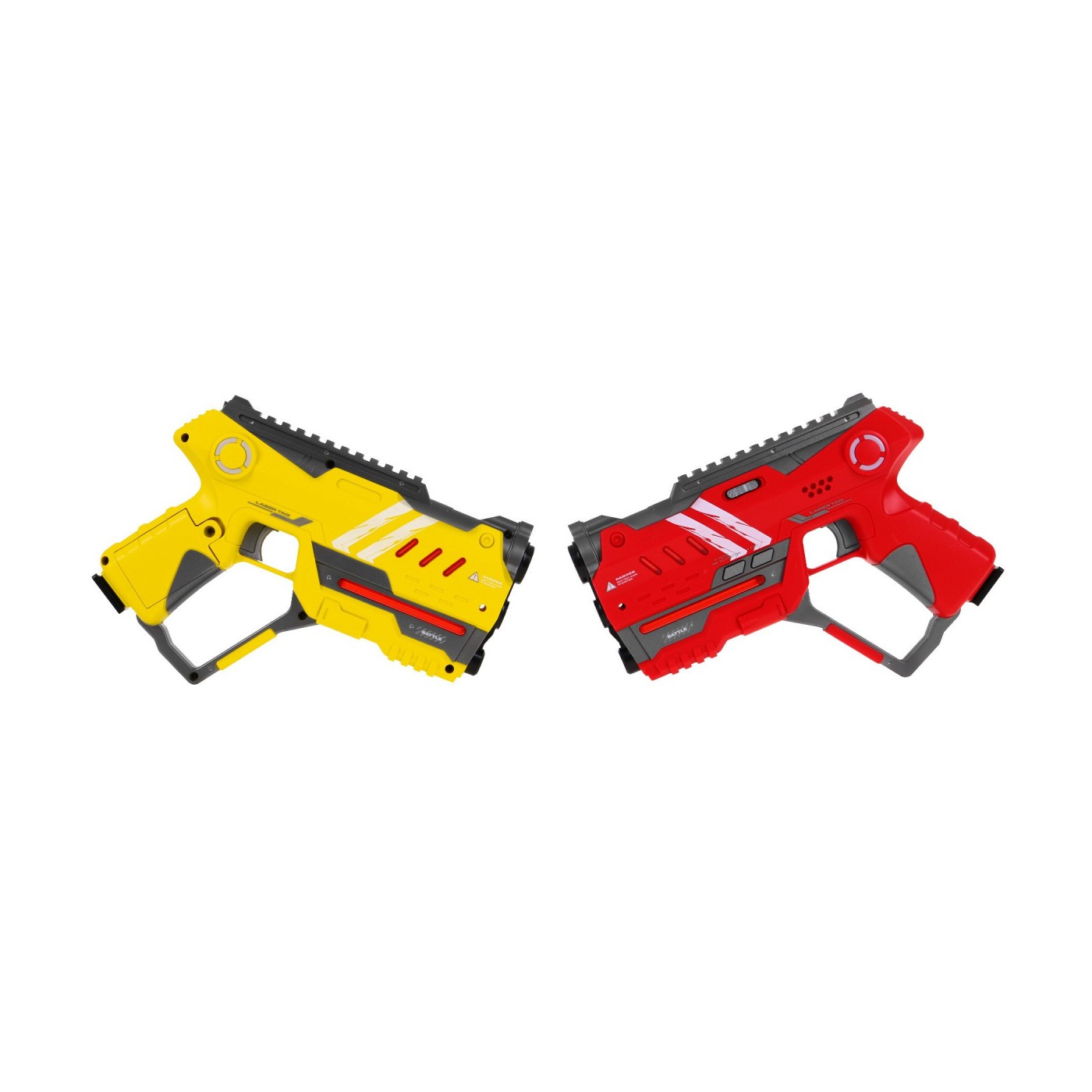 Laserové zbraně LASER TAG červená žlutá