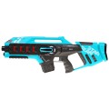 Sada 2 laserových zbraní pro děti 8+ Laser Tag Blue zelená 4 týmy + 4 typy zbraní