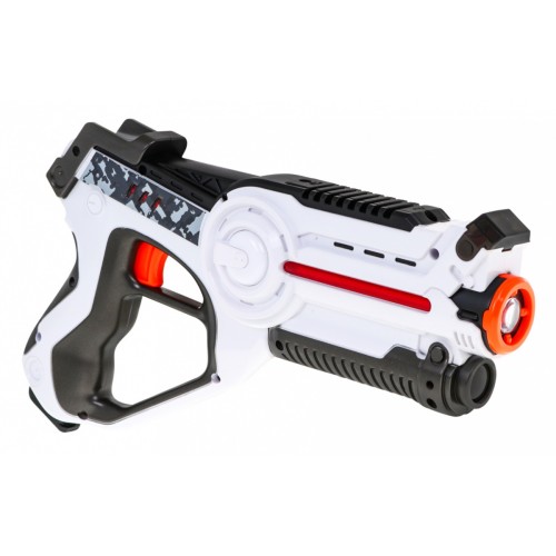 2 laserové zbraně pro děti 8+ Laser Tag 4 týmy + 4 typy zbraní + interaktivní funkce