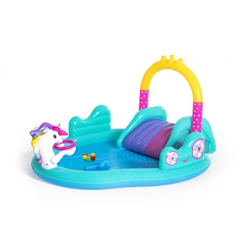 Kouzelné dětské hřiště a skluzavka BESTWAY Unicorn World