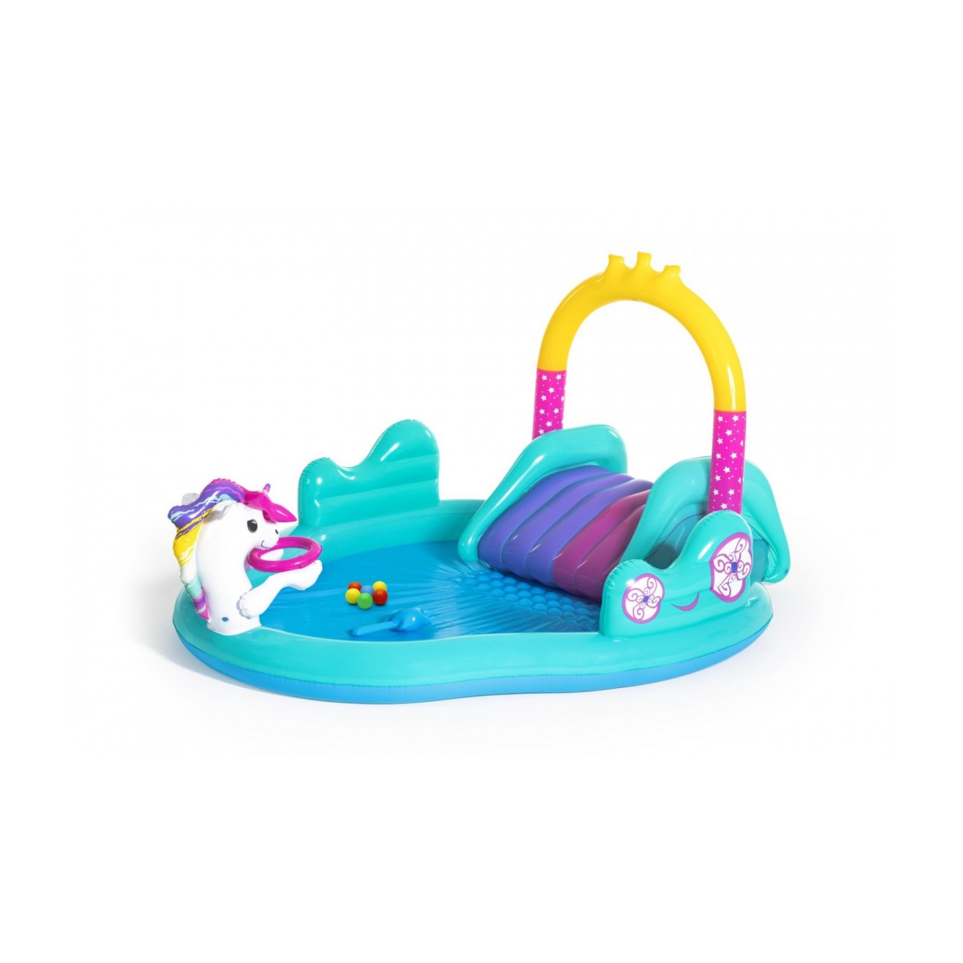 Kouzelné dětské hřiště a skluzavka BESTWAY Unicorn World