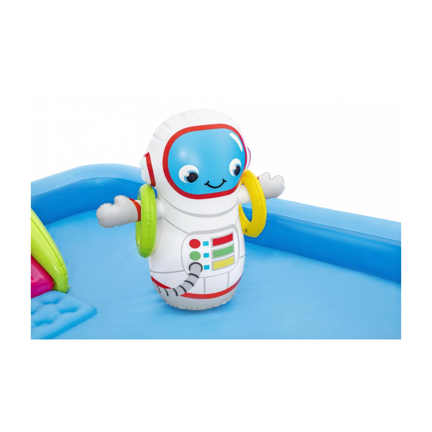 Vodní hřiště Small Astronaut 288X206X84 BESTWAY 5v1  + Skluzavka + Obruče