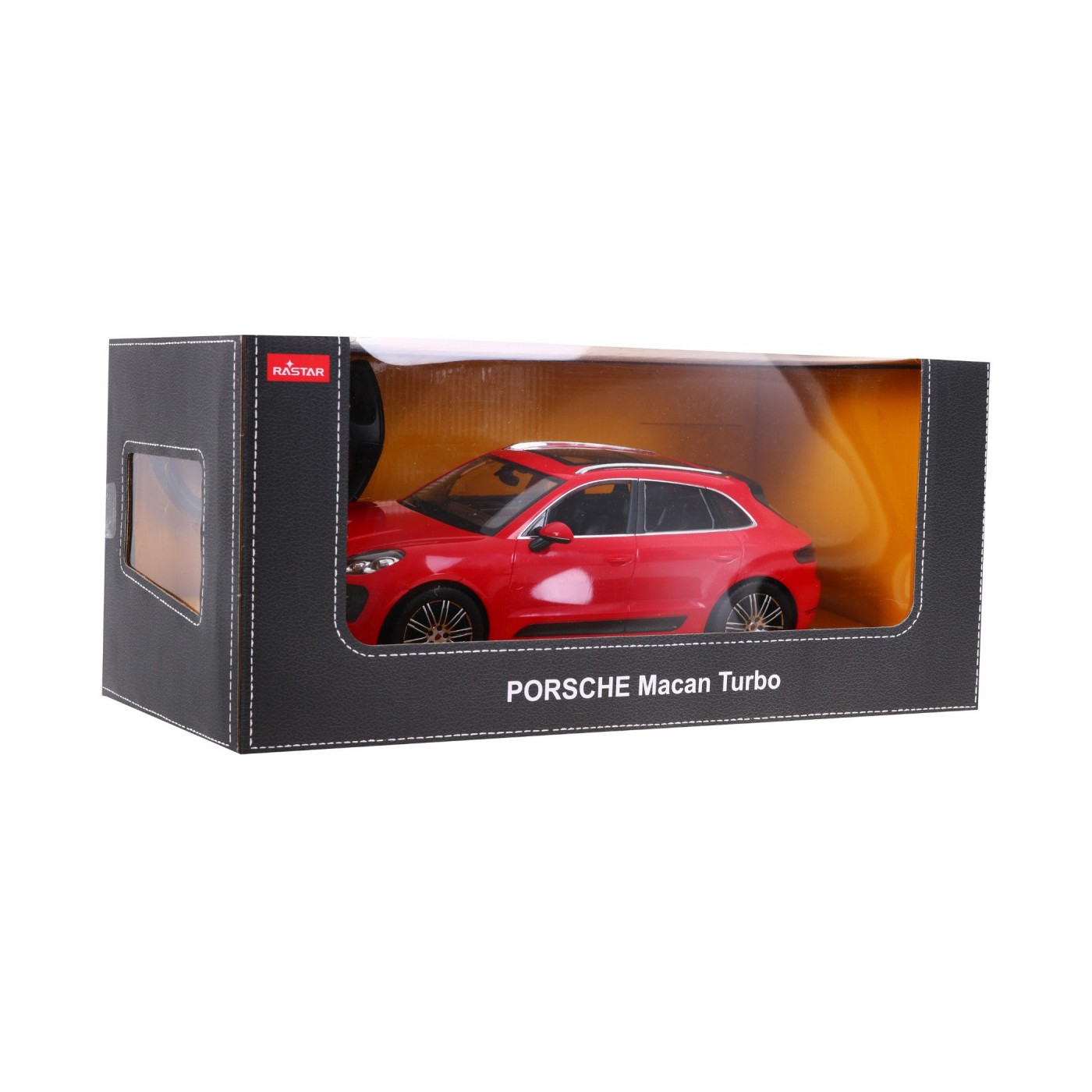 Autíčko R/C Porsche Macan Turbo červená 1:14 RASTAR