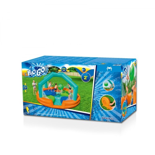 Dětské hřiště Vodní park Dodge Drench BESTWAY + vodní sprcha + 4 nafukovací plošiny