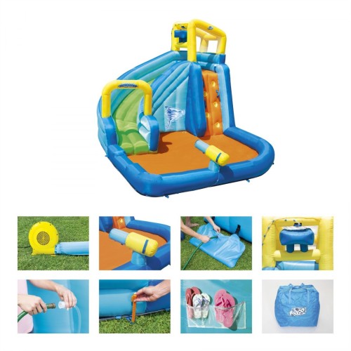 BESTWAY Hydrostorm Splash Vodní park Dětské hřiště