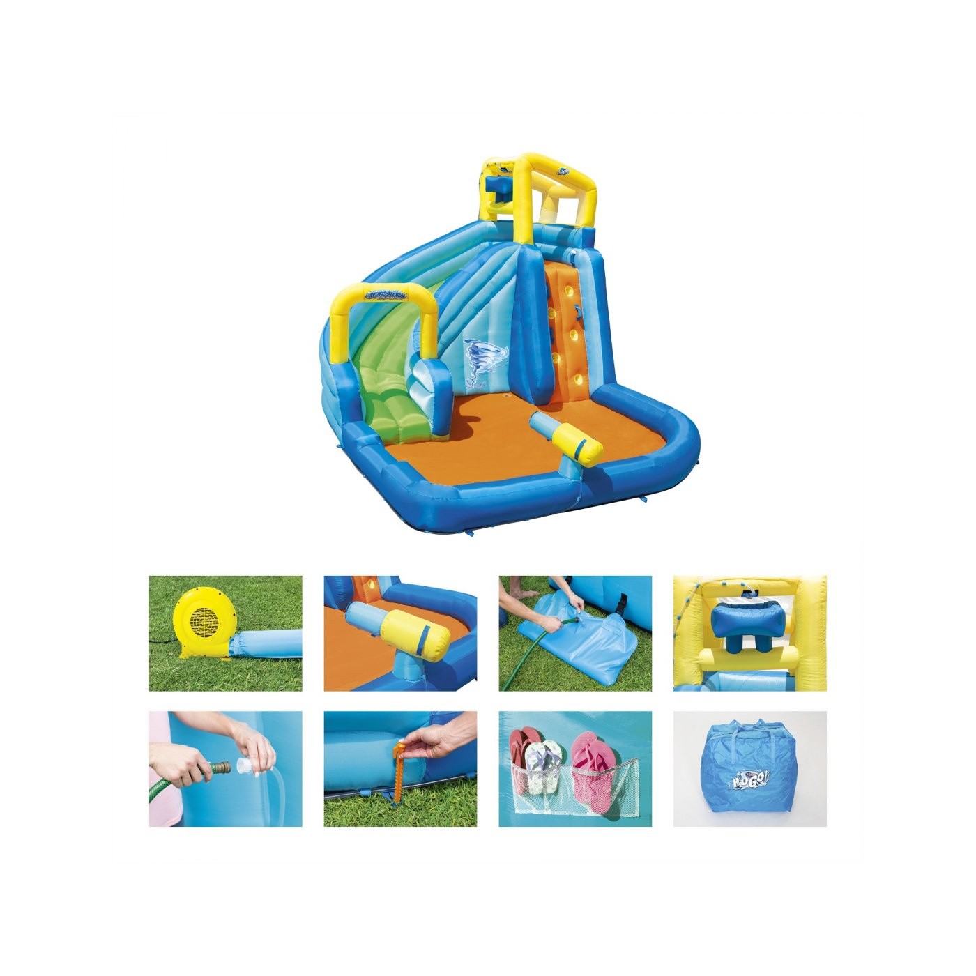 BESTWAY Hydrostorm Splash Vodní park Dětské hřiště