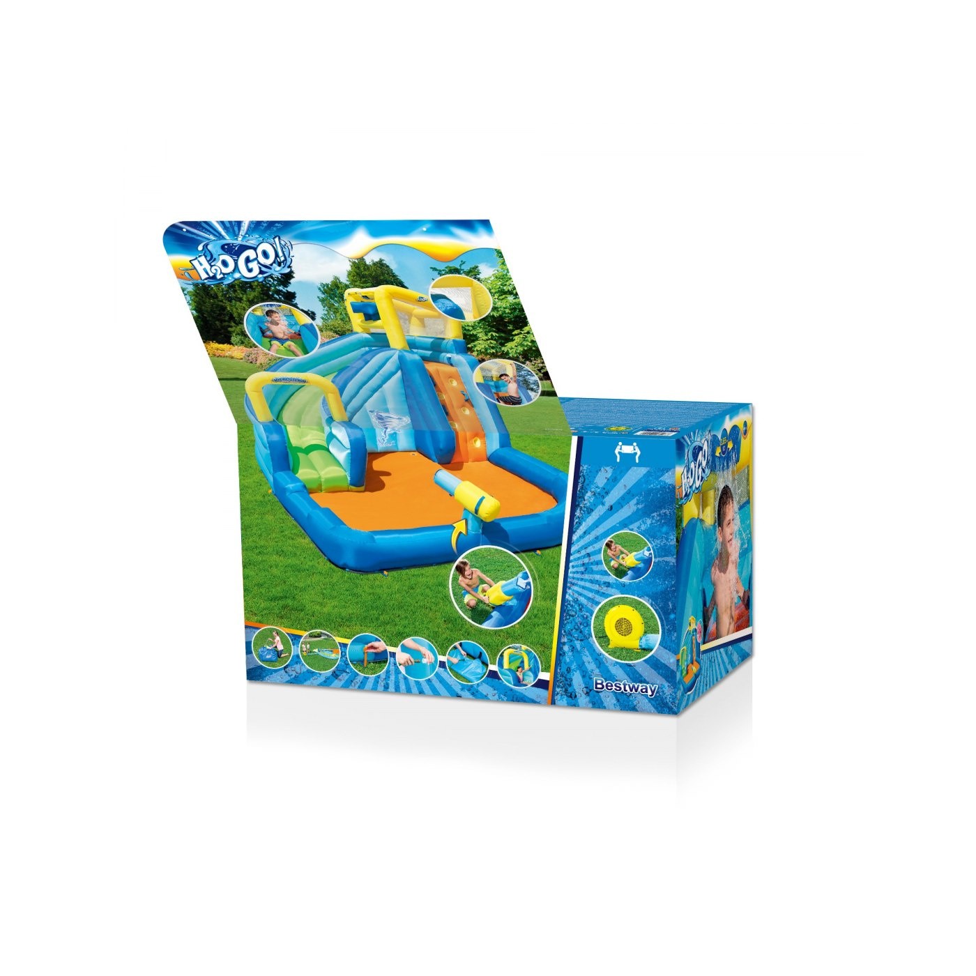 BESTWAY Hydrostorm Splash Vodní park Dětské hřiště