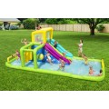 Mega vodní zábavní park děti 5+ BESTWAY Překážky + Skluzavka + Sprška