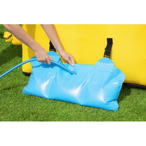 Hřiště 5+ vodní park BESTWAY + skluzavka + horolezectví