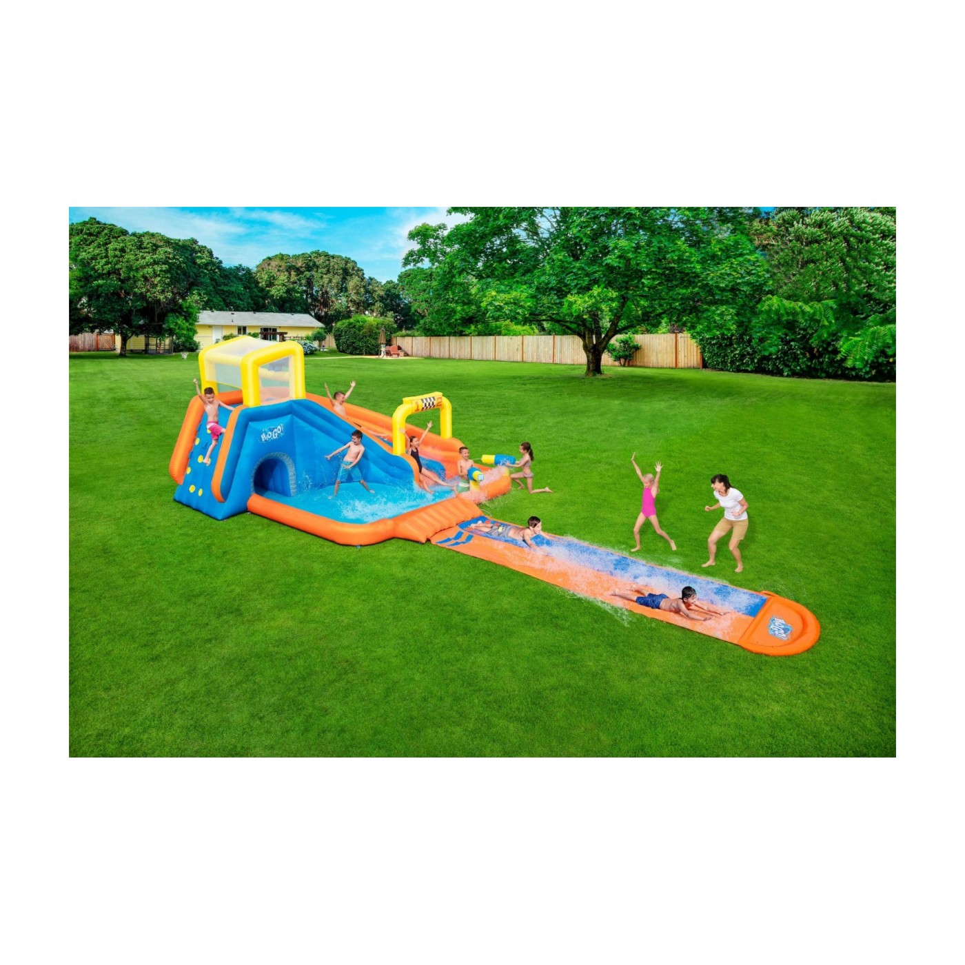 Dětské hřiště Splashton Waterpark Raceway BESTWAY