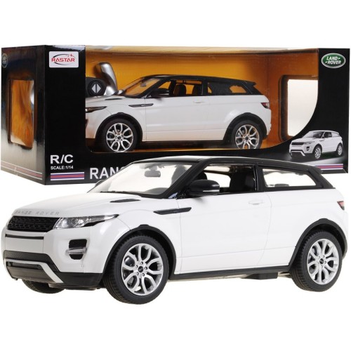 Range Rover Evoque bílý RASTAR model 1:14 Dálkové ovládání Auto SUV + dálkové ovládání