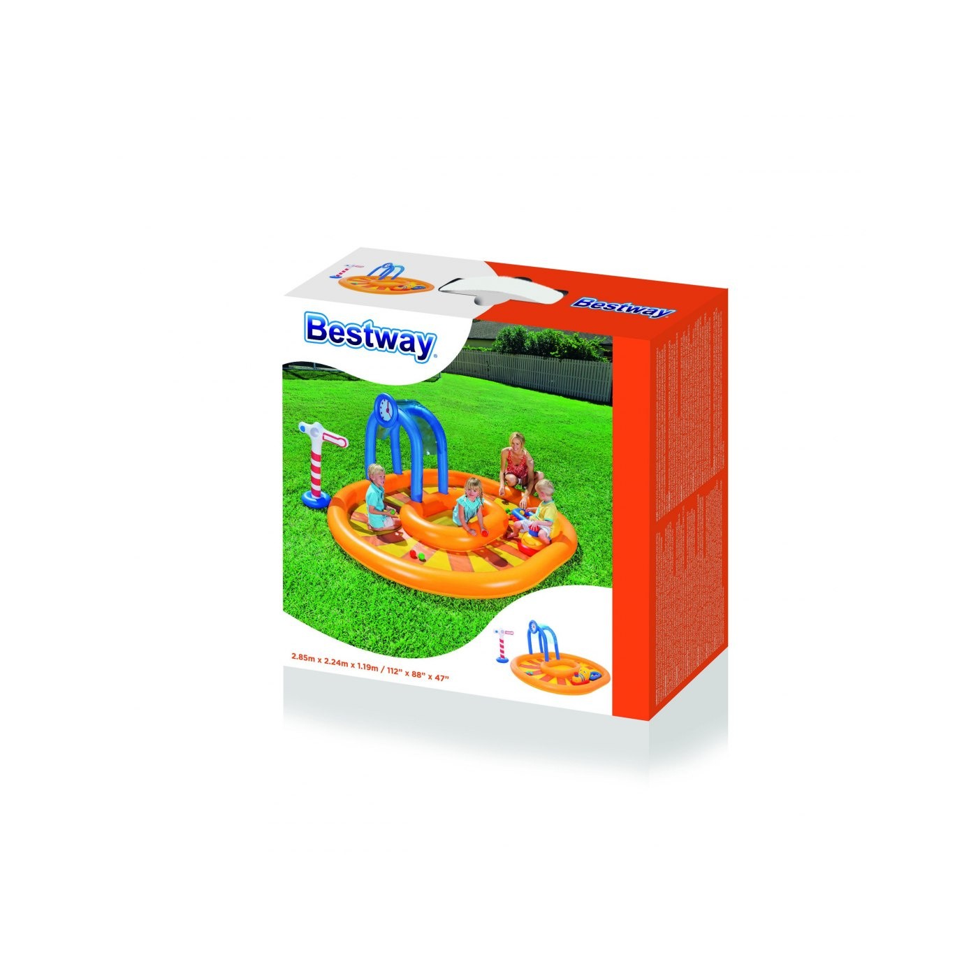 Dětské hřiště Vlak 285 224 cm BESTWAY