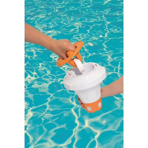 Dávkovač chemikálií s vestavěnou rukavicí ChemGuard BESTWAY POOL FLOAT