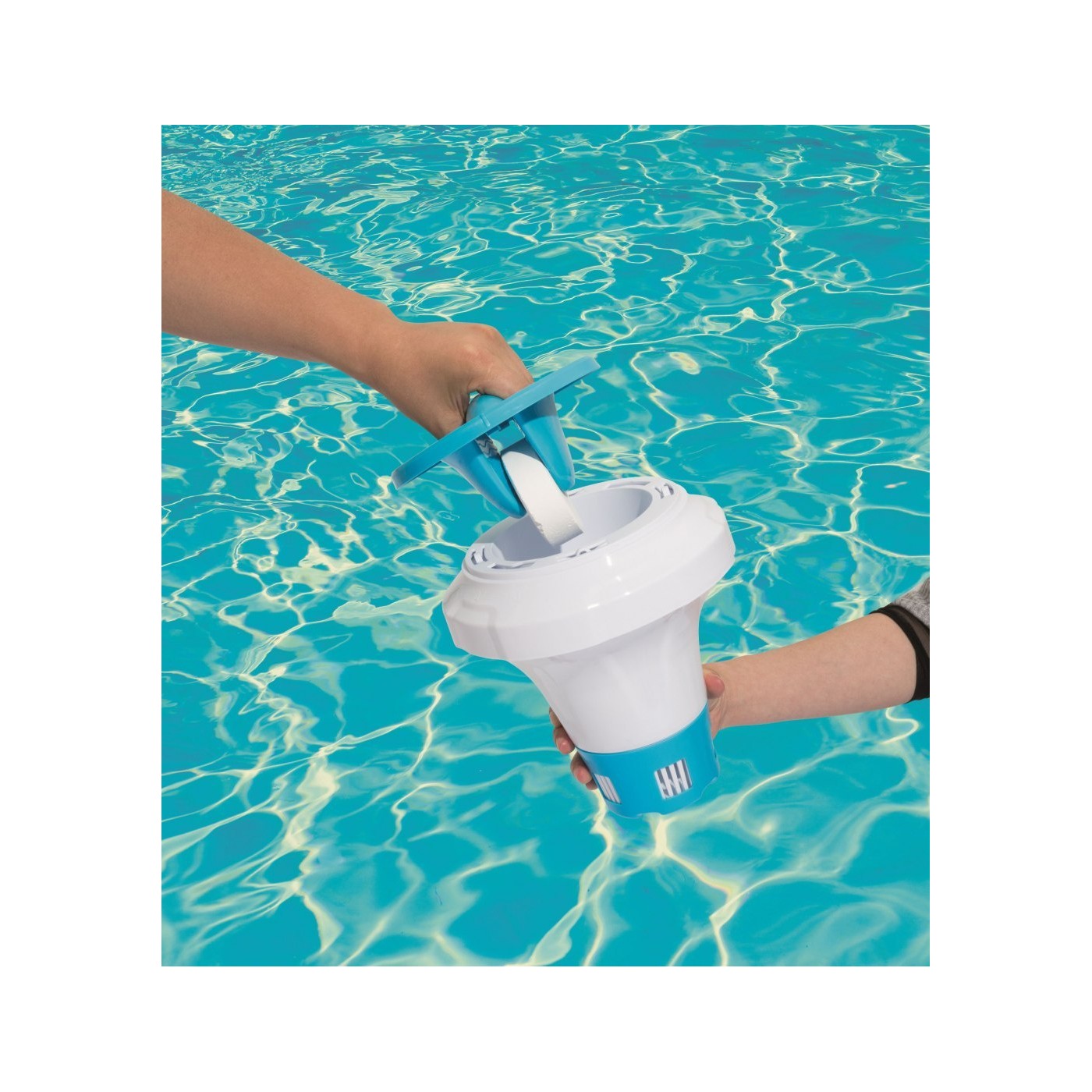 Dávkovač chemikálií s vestavěnou rukavicí ChemGuard BESTWAY POOL FLOAT