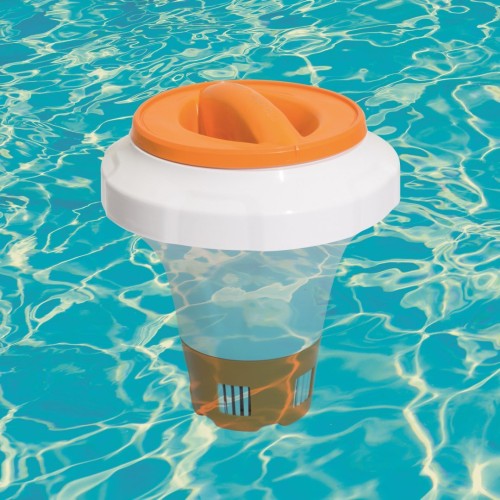 Dávkovač chemikálií s vestavěnou rukavicí ChemGuard BESTWAY POOL FLOAT