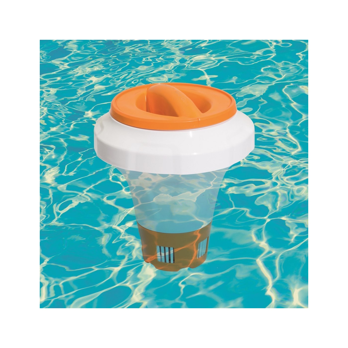 Dávkovač chemikálií s vestavěnou rukavicí ChemGuard BESTWAY POOL FLOAT